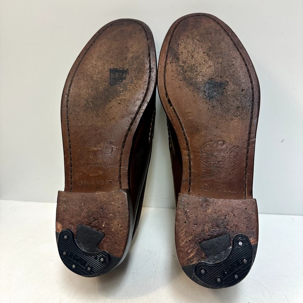 VGUC Rancourt & Co. x Cole Haan Pinch Penny Loafer Made in Maine USA 11 D - Picture 11 of 13